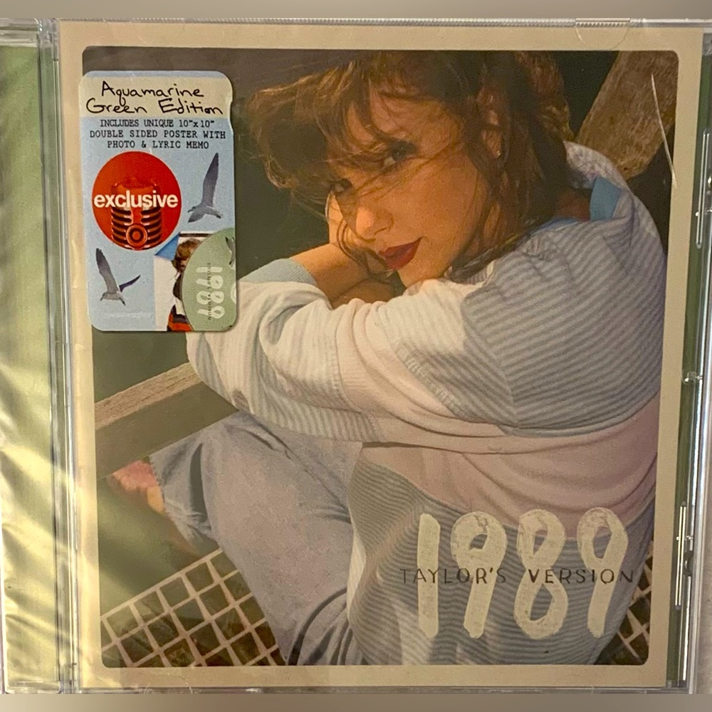 Taylor Swift 1989 (Taylor's Version)
(Aquamarine Green Edition) ~NEW